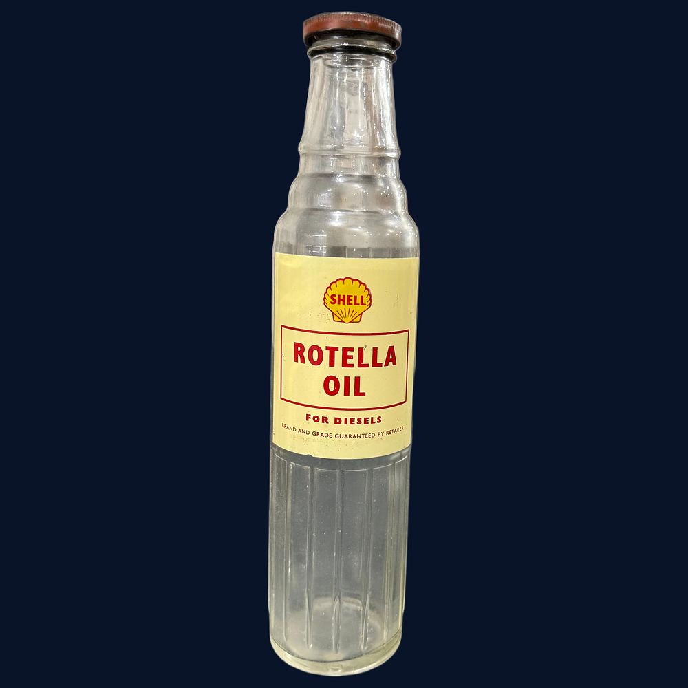 Lot 400: Shell Rotella Motor Oil Bottle- Quart