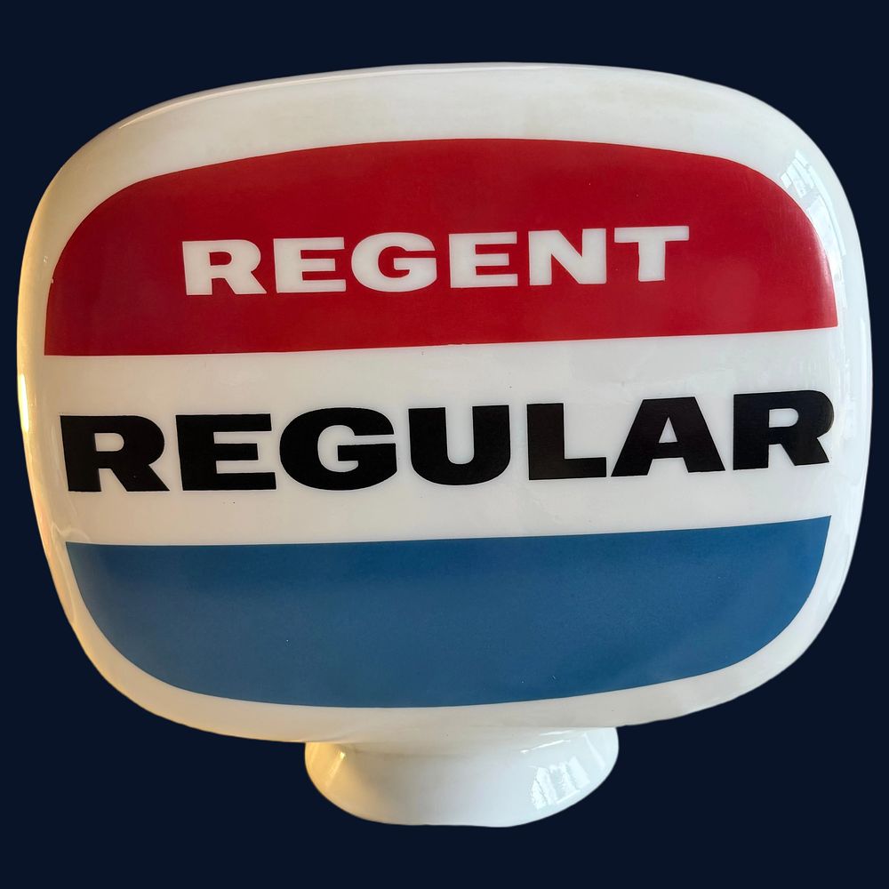 Lot 445: Regent Regular Petrol Pump Globe