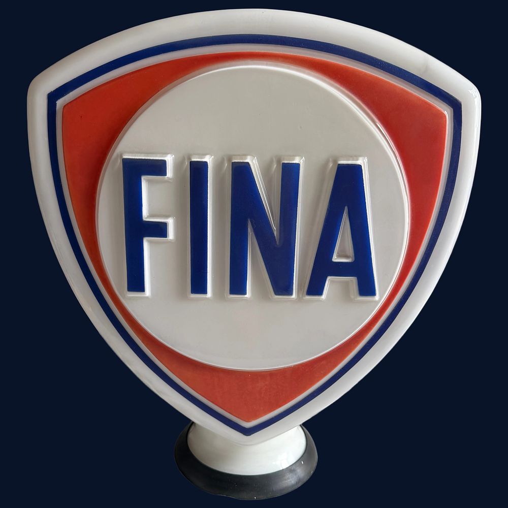 Lot 446: FINA Petrol Pump Globe