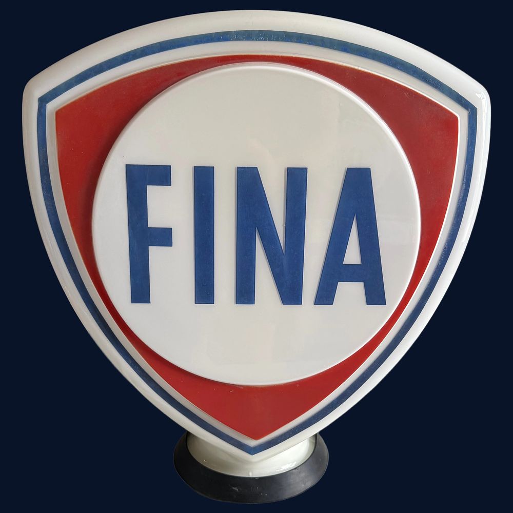 Lot 449: FINA Petrol Pump Globe