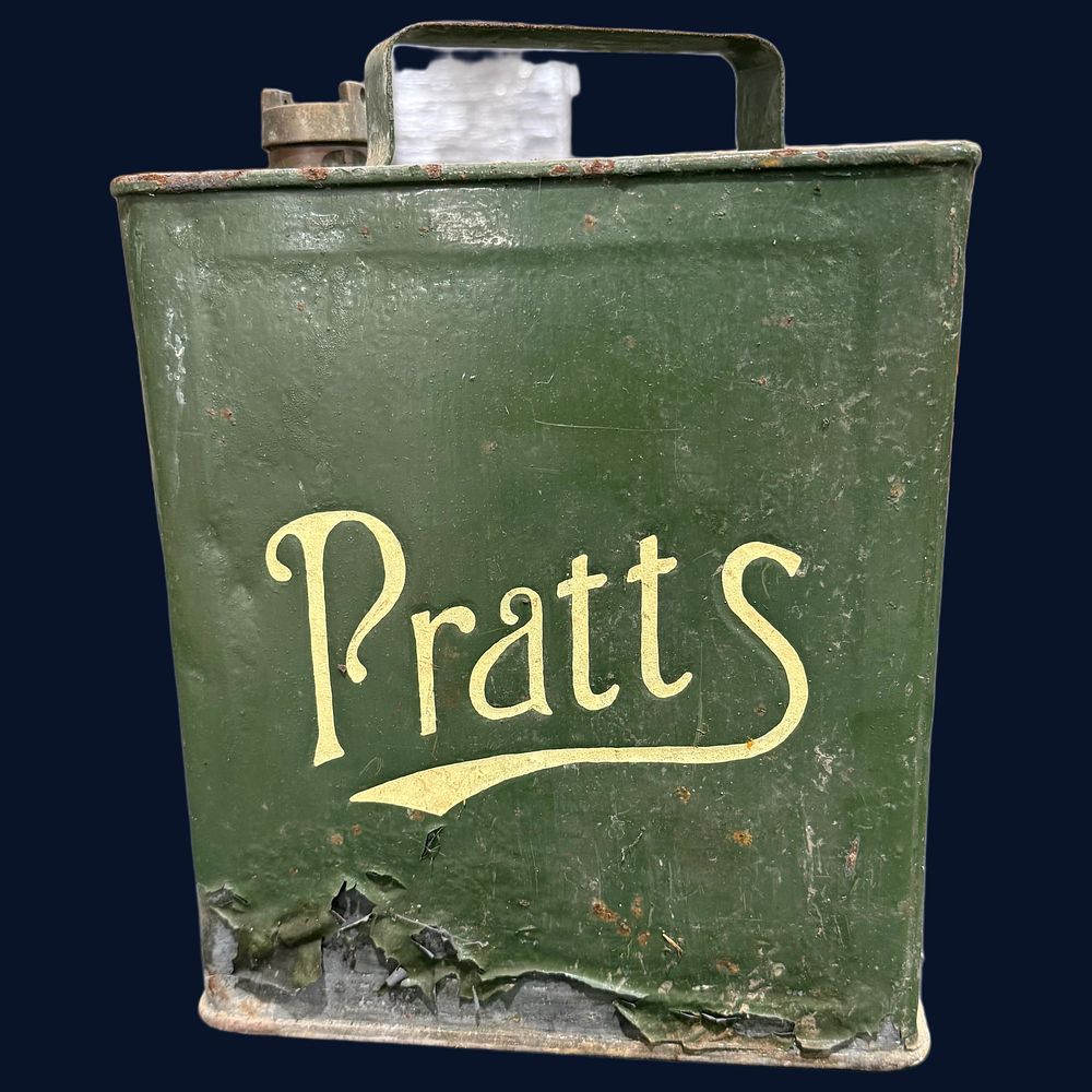 Lot 453: Pratt's Two-Gallon Petrol Can