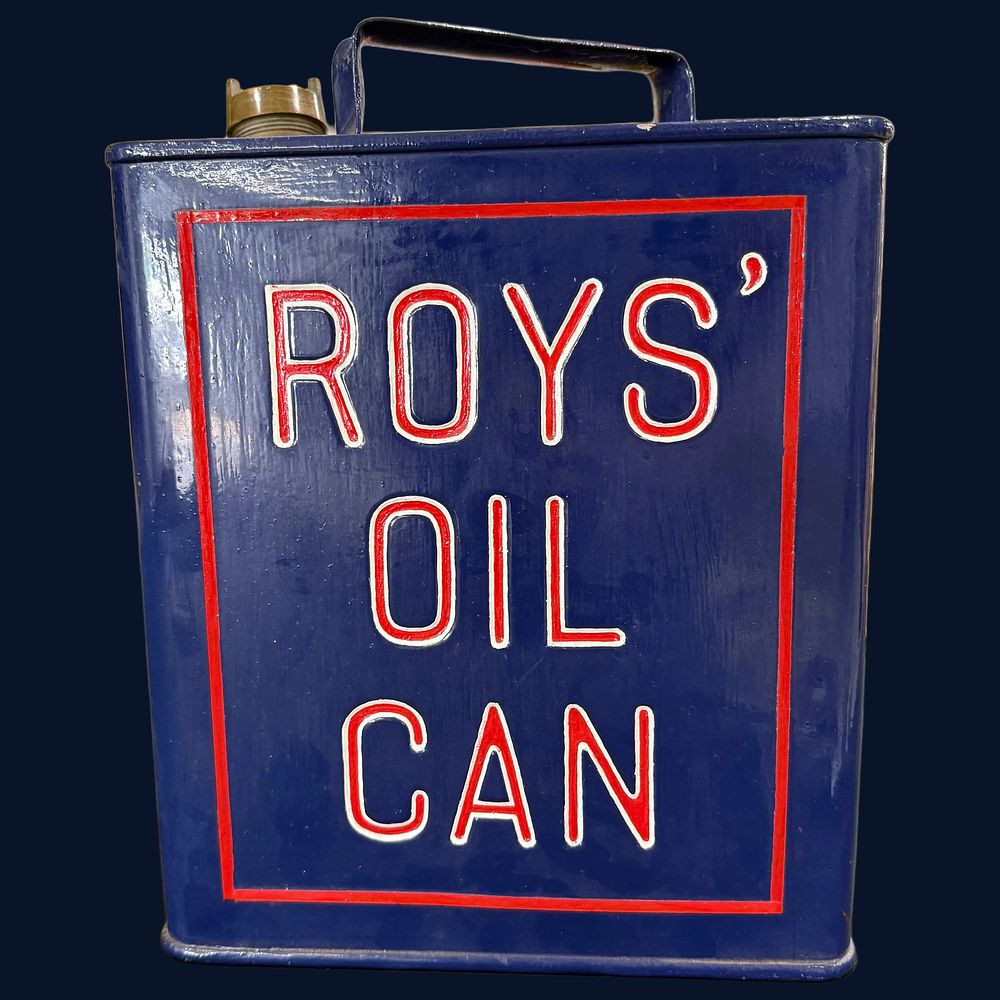 Lot 454: Roys' Oil Two-Gallon Petrol Can