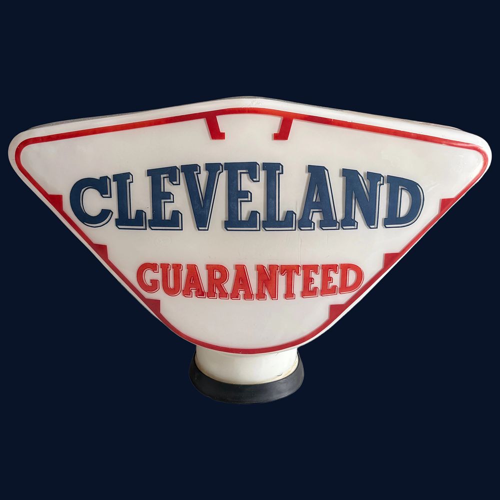 Lot 467: Cleveland Guaranteed Petrol Pump Globe