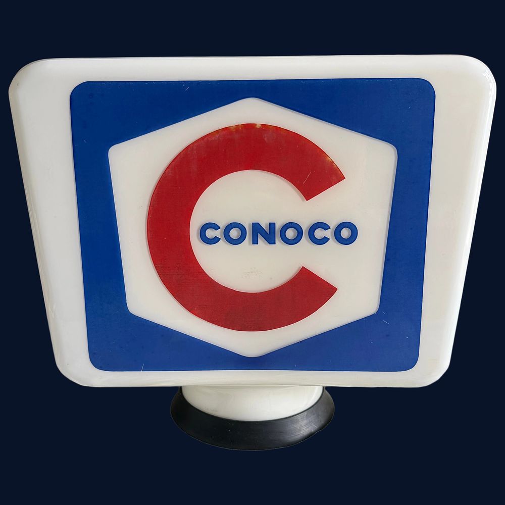 Lot 468: Conoco Petrol Pump Globe