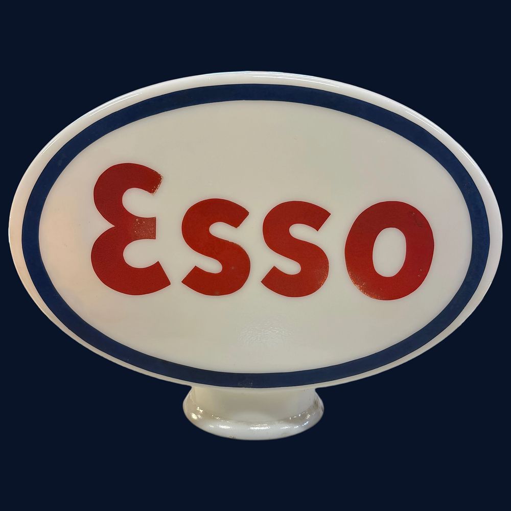 Lot 471: Esso Petrol Pump Globe