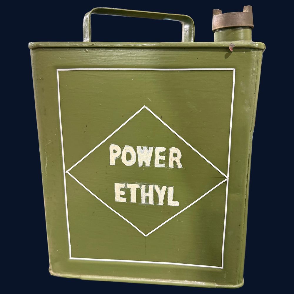 Lot 480: Power Ethyl Two-Gallon Petrol Can