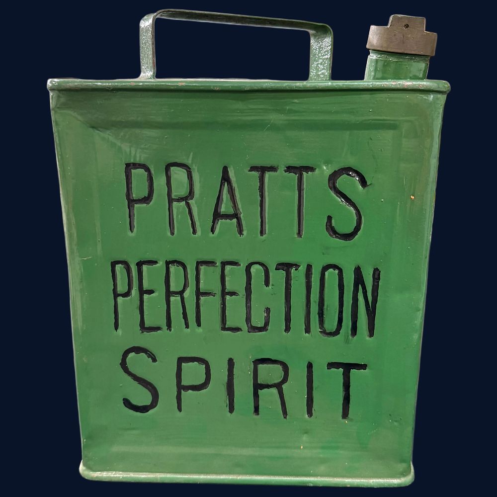 Lot 482: Pratts Perfection Spirit Two-Gallon Petrol Can
