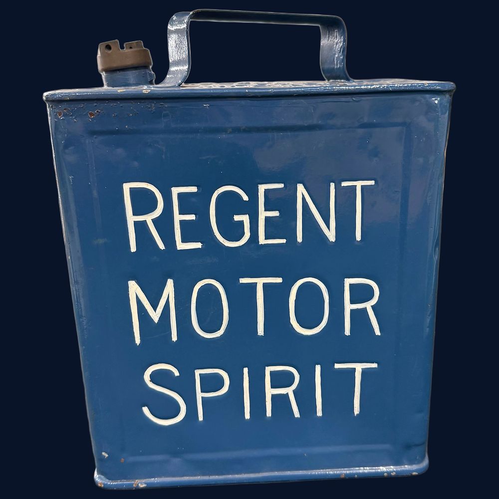 Lot 484: Regent Motor Spirit Two-Gallon Petrol Can