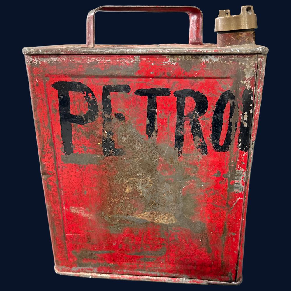 Lot 485: Two-Gallon Petrol Can