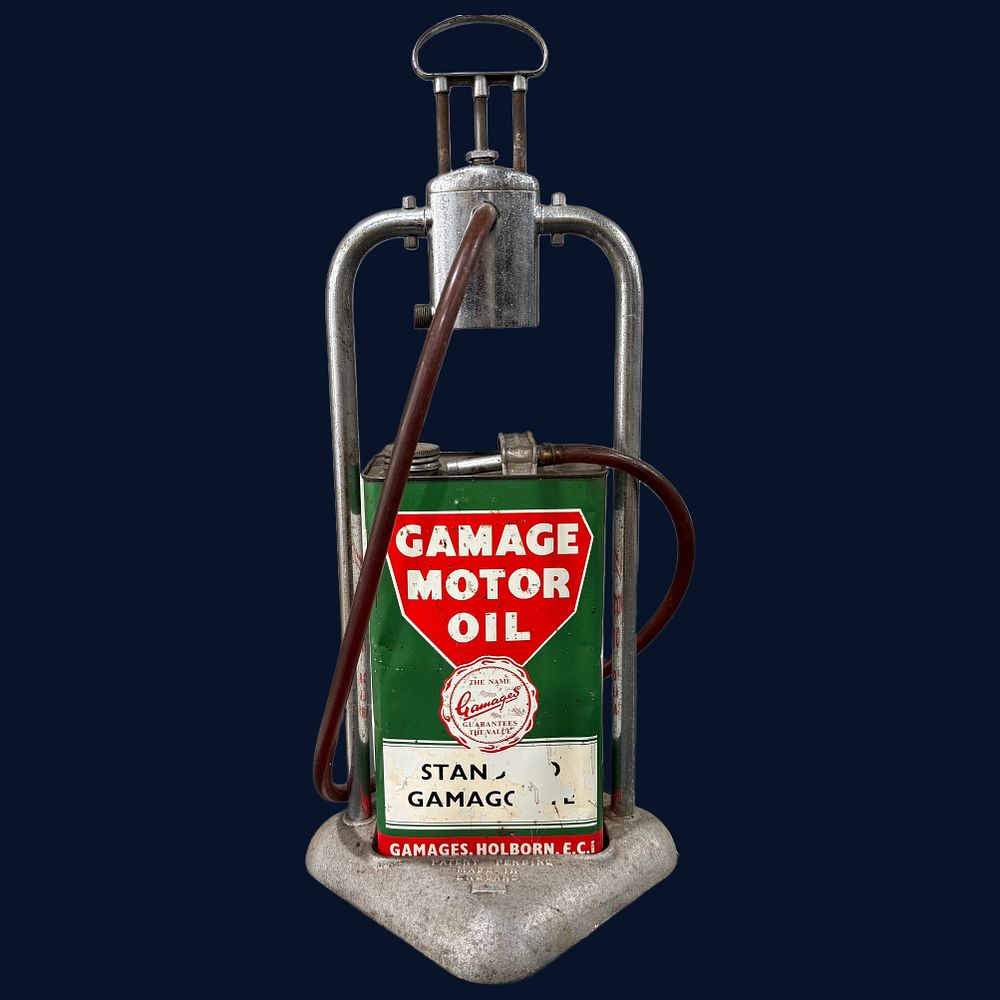 Lot 523: Gamage Motor Oil Dispenser