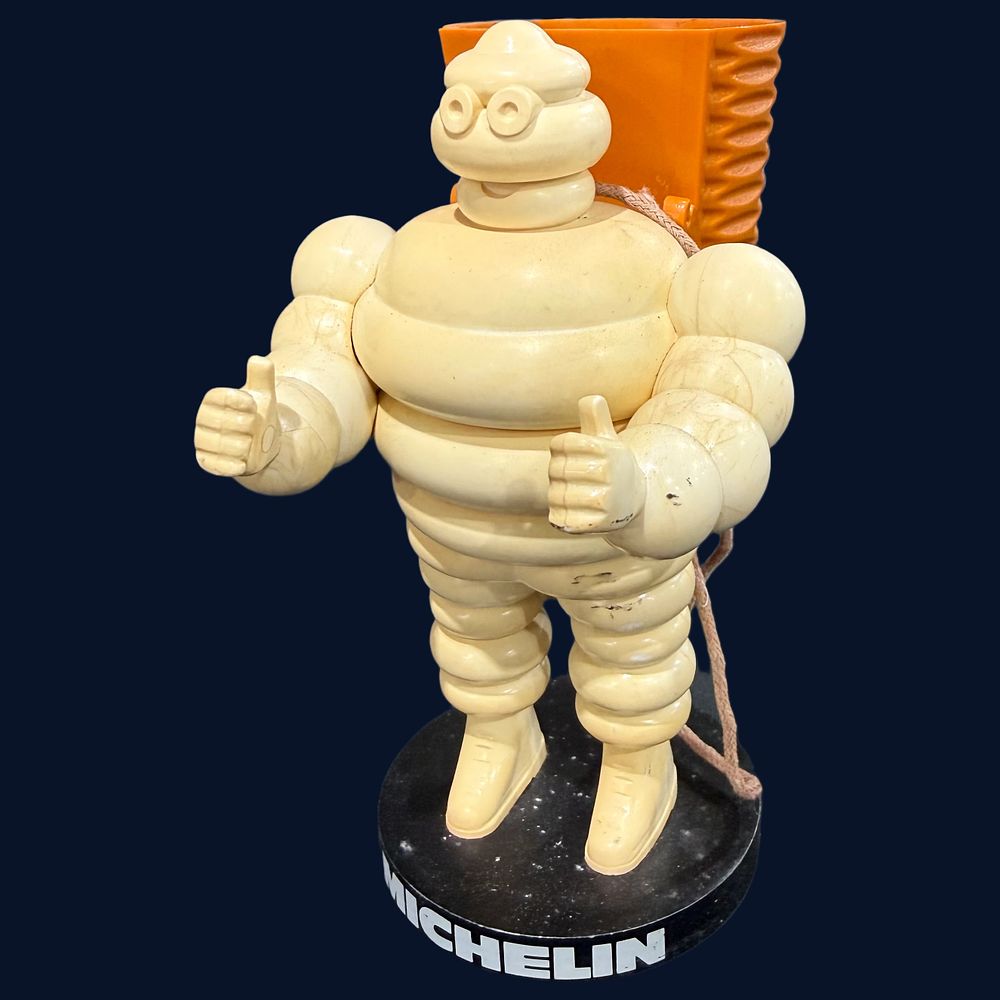 Lot 536: Michelin Bibendum Figural Advertising Display -  Pen holder