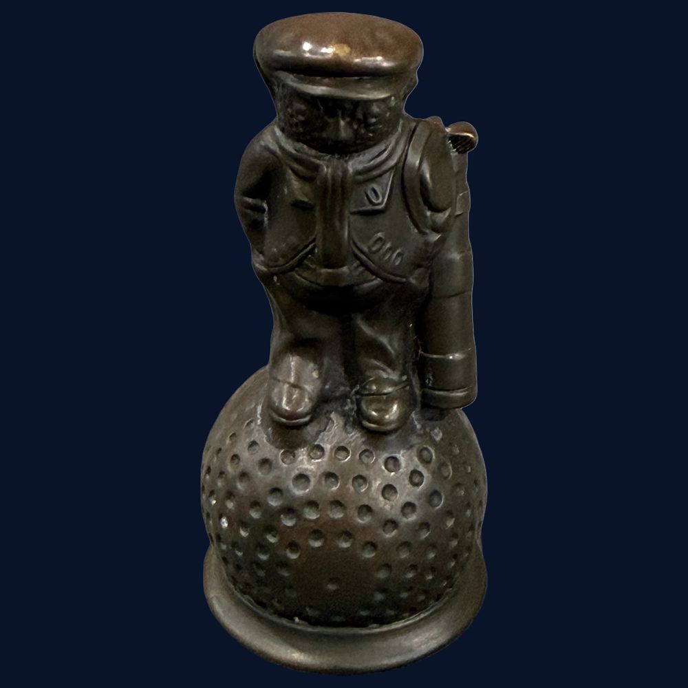 Lot 537: Dunlop Mascot Golfer Bell