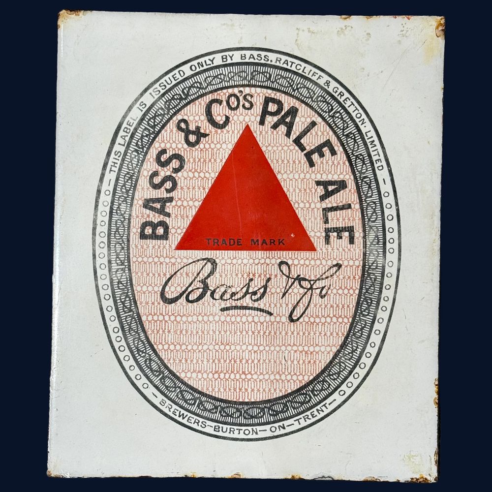 Lot 611: Bass & Co’s Pale Ale Enamel Advertising Sign