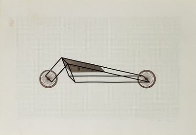 Gianni Piacentino, Senza titolo - Gianni Piacentino, Litografia, Es. P.A., 43,5x63 cm, Senza 