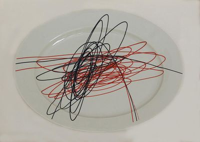 Roberto Crippa, Spirale, 1950; Pezzo unico - Roberto Crippa, Ceramica, 33x45 cm, Spirale, 1950; 