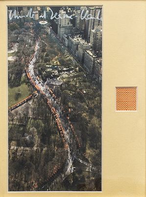 Christo, Senza titolo - Christo, Tecnica mista disegno, 26x19 cm, Senza titolo