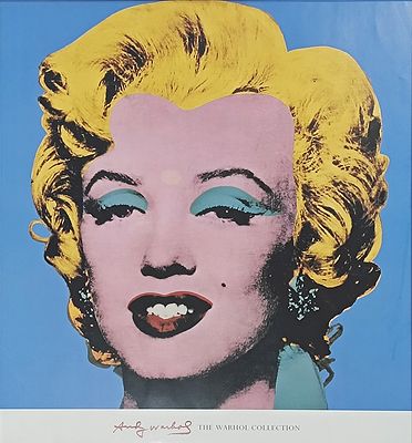 Andy Warhol, Marilyn, 1967 - Andy Warhol, Serigrafia, 70x64,5 cm, Marilyn, 1967