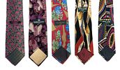 Five High-Quality Designer Ties from Leading Fashion Houses. Pierre Cardin, Pierre Balmain Image - 2