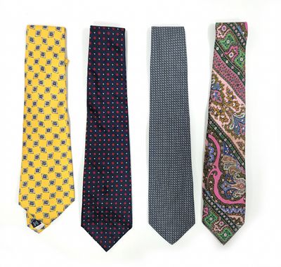 Four Silk Ties by Polo Ralph Lauren. Four high-quality designer ties by Polo Ralph Lauren. Some 