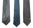 Three Ties by Yves Saint Laurent. Three high-quality designer ties by Yves Saint Laurent. Some Image - 1