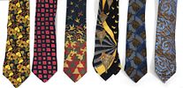 11 Ties with a Wide Range of Graphic and Colorful Patterns. Geometric, classic, and artistic Image - 2