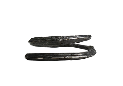 Silver Hair Coil, MEANS OF PAYMENT of Late Bronze Age- Iron Age, 15-6 Century BC. Weight: 3.45