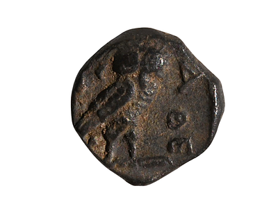 Greek Classic coin, Attica, Athens, 4 Century BC. (AR) Silver Obol or Levantine Imitation.