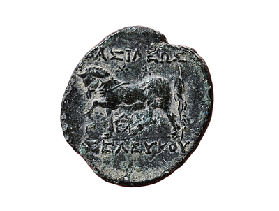 SELEUKID EMPIRE. Seleukos II Kallinikos 246-225 BC. Bronze (AE) coin. Weight 2.89 gram