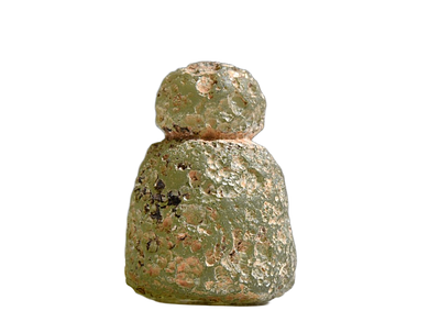 Byzantine Glass, Supposedly weight, 6-13 Century AD. Weight: 11.69 gram. Size: 26 mm. Descriptio