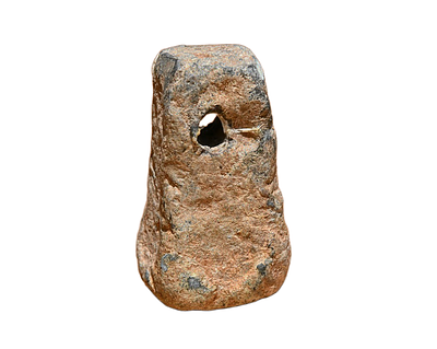 Byzantine local Lead Fishing weight 5-7 Century AD. Weight 62.51 grams, Size 30 mm. Description