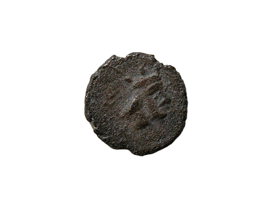 יהודה, אימפריה פרסית אחמנית פחוות (יהוד) 375-332 לפנה"ס. מטבע כסף "יהד". מטבעת ירושלים. משקל 