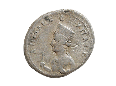 קיסר טראיאנוס (טראיאן) 98-117 לספירה. מטבע די-דרכמה (שתי דרכמות) כסף, סלאוקיה פייריה מטבעת 