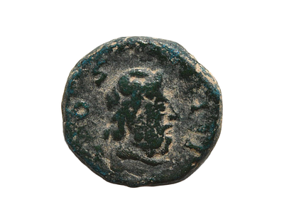 ערביה, בוסרה? מרקוס אורליוס (הפילוסוף) 161-180 לספירה. מטבע עיר ברונזה נדיר. משקל 2.55 גרם 