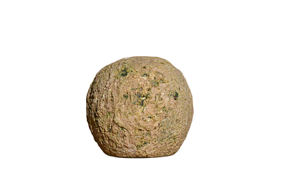 תקופת הברזל, משקולת מסחר (מאזניים), ברונזה 1 שקל, בצורת כדורית. מאות ה 12 - 8 לפנה״ס. משקל 