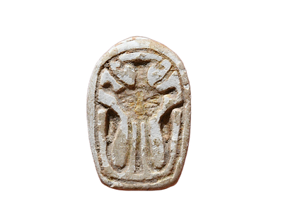 חותם ברווז כנעני, עם דיוקן חתחור, תקופת ברונזה המאוחרת, מאות 12-16 לפני הספירה. סטיאטיט. אורך 