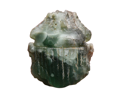 Rare Egyptian Glass Scarab Amulet 1 Millennium BC. Weight grams, Size 26 mm. Descriptions of 