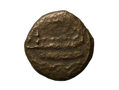 PHOENICIA, Sidon. Persian Achaemenid Empire, 4 Century BC. Bronze Coin. Weight 1.71 grams 