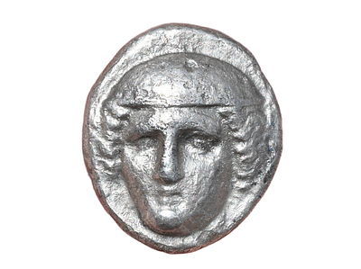 THRACE, Ainos 4 Century BC. AR Tetradrachm. Weight 13.80 grams, Length 24 mm. Descriptions of 