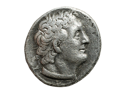 Akko - PTOLEMAIC KINGS of EGYPT. Ptolemy III Euergetes. 246-222 BC. AR Tetradrachm Ptolemais 
