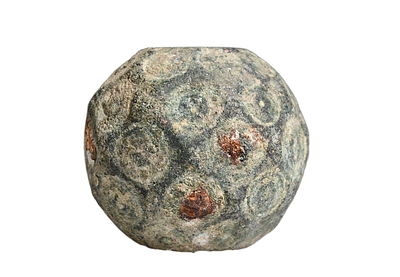 Islamic Bronze 50 Dirham Multiface Weight 7-9 century AD. Weight 147.70 gram, Size 32 mm. Descri 