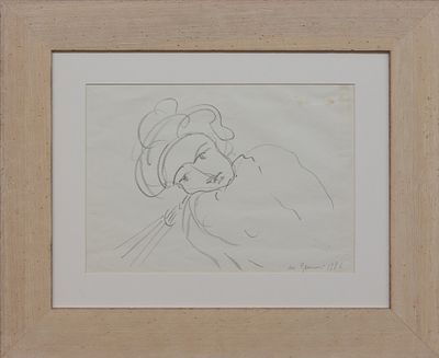 MIMMO GERMANA' Senza titolo, 1986 - MIMMO GERMANA' 1944-1992 Senza titolo, 1986 Matita su 