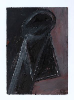 GIUSEPPE SPAGNULO Senza titolo, 1988 - GIUSEPPE SPAGNULO 1936-2016 Senza titolo, 1988 Tecnica 