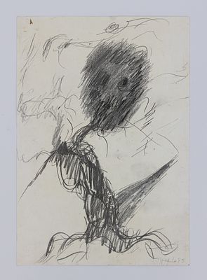 GIUSEPPE SPAGNULO Senza titolo, 1985 - GIUSEPPE SPAGNULO 1936-2016 Senza titolo, 1985 Tecnica 