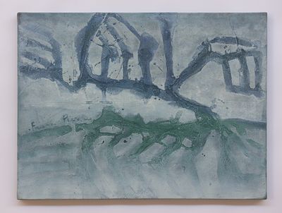 FRANCA PISANI Una luce fresca, 2017 - FRANCA PISANI 1956 Una luce fresca, 2017 Ossidi, olio su 