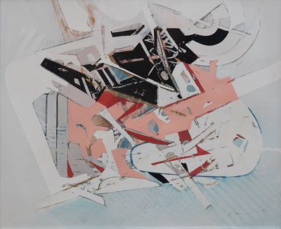 EDOARDO FRANCESCHINI Senza titolo, 1966 - EDOARDO FRANCESCHINI 1928-2006 Senza titolo, 1966 