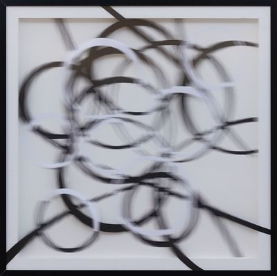 JAMES FIERAMOSCA Espansione circolare in bianco-nero, 2005 - JAMES FIERAMOSCA 1949 Espansione 