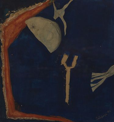 FRANCO COSTALONGA Annunciazione, 1960 - FRANCO COSTALONGA 1933-2019 Annunciazione, 1960 Tecnica 