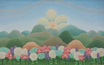 IVAN RABUZIN Il fiore del monte Kalnik, 1967 - IVAN RABUZIN 1919-2008 Il fiore del monte Kalnik 