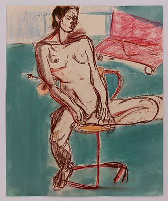 NORBERT TADEUSZ Senza titolo, 1985 - NORBERT TADEUSZ 1940-2011 Senza titolo, 1985 Tecnica mista su 