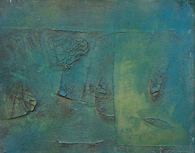 GINO MAROTTA Alba a mare, 1973 - GINO MAROTTA 1935-2012 Alba a mare, 1973 Tecnica mista su tavola 